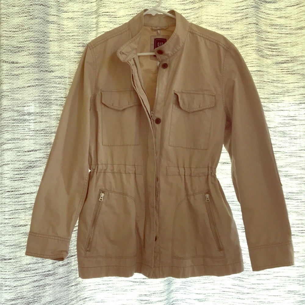 Gap khaki jacket XL